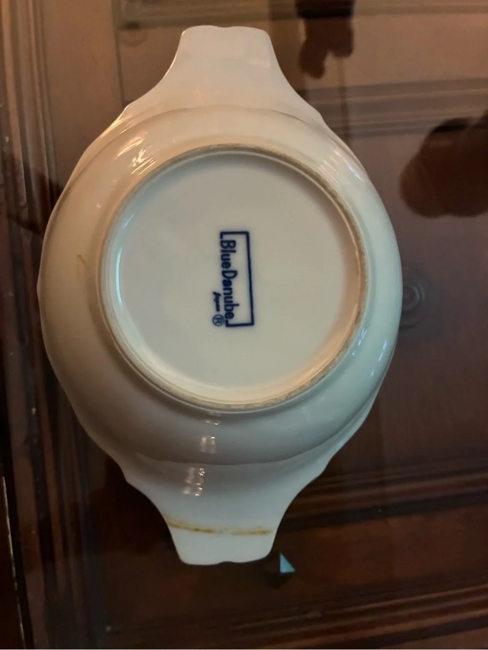 Vintage Blue Danube Porcelain Au Gratin Serving Bowl - Classic Tableware